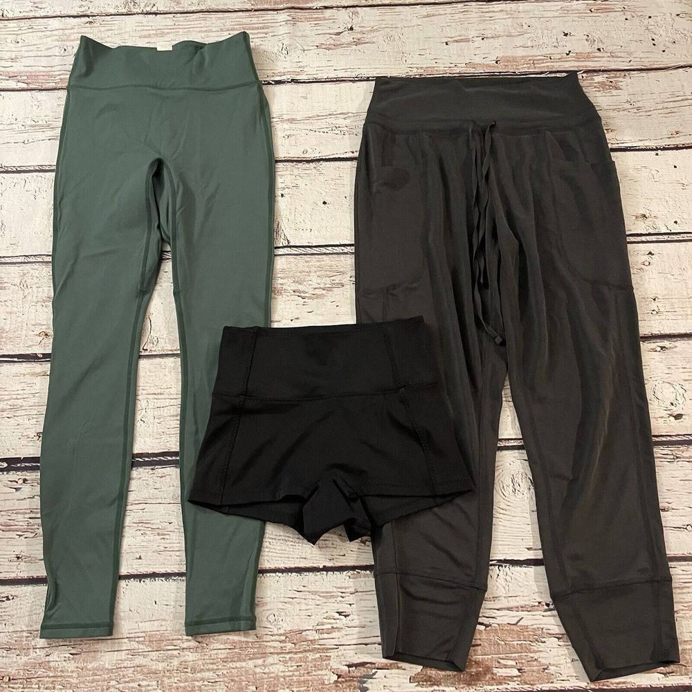 Fabletics Women's Leggings Lot of 3 Pairs x2 Size Small X1 Size XS Yoga Active